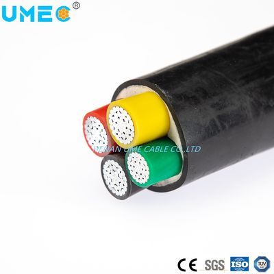 Laagspanning 50mm2 70mm2 120mm2 2 3 4 Core PVC Geïsoleerde ongewapende aluminium stroomkabel