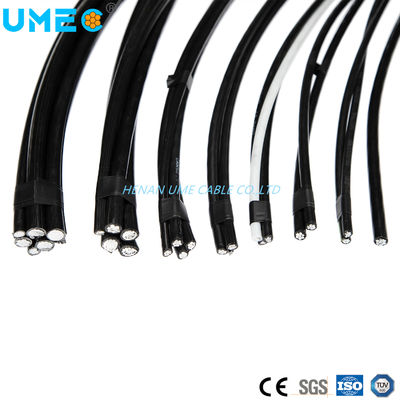 XLPE Aluminiumgeleider 4x10 5x25mm2 Geïsoleerde multi-Cores ABC Overhead Twisted Cable