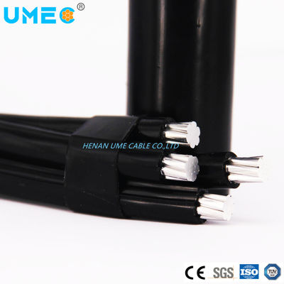 Aerial bundled cable voor overhead service toepassingen 600V ASTM en internationale normen Buiten- en straatverlichting