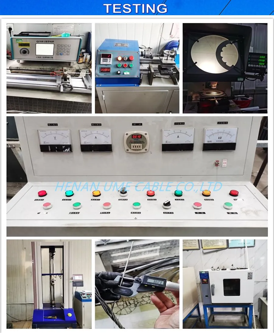 0.6/1kV Duplex Service Drop ABC Kabel AAC Fasegeleider / AAAC Neutrale Geleider Stroomkabel Elektrische Draad 2
